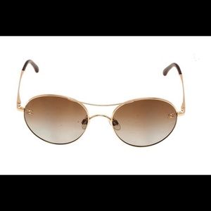 Vintage Chanel Sunglasses 4190 T Q Brown Gold